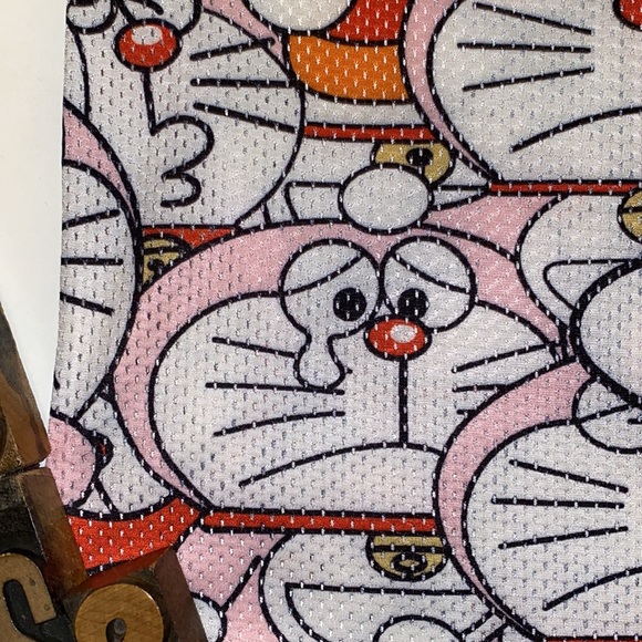 RARE SO SO BASE DORAEMON Women’s Mesh T-Shirt - Picture 3 of 12